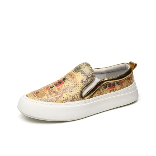 I.30 Скейтборд Кроссовки Мужские Золотые