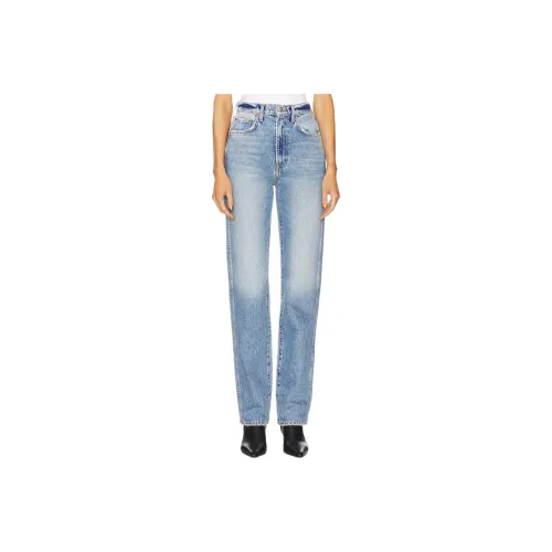 GRLFRND Джинсы Женские Светло-Синий