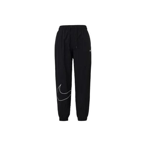 nike Sportswear Essentials Series Вязаные Тренировочные Штаны Женские Черные