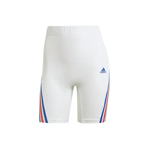 Adidas Повседневные шорты Женские Белые