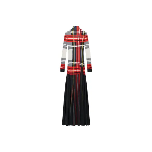 LOEWE Red Женские Длинные Рукава Платья