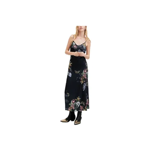 ALLSAINTS Черные Женские Слиплатья