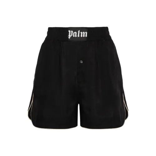 PALM ANGELS Повседневные шорты Женские Черные