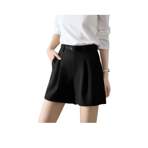 Mo Han Yi Mei Повседневные шорты Женские Черные