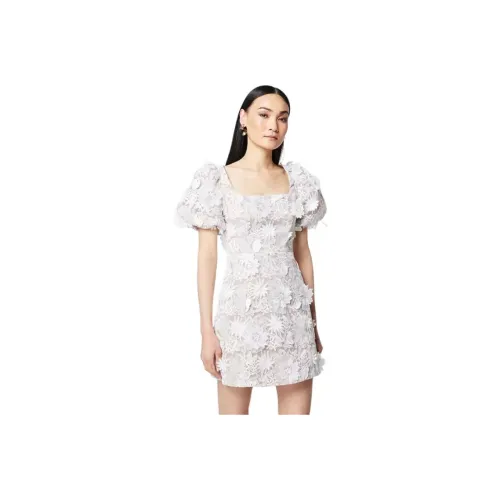 ELLIATTCOLLECTIVE Короткое платье с короткими рукавами женское