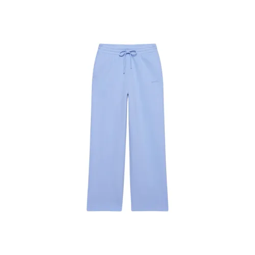 ARITZIA Cozy Sweatfleece Boyfriend Широкие Спортивные Штаны Вязаные Тренировочные Брюки Женские Dayflower Синий Duckweed Синий