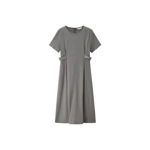 Giordano Короткий рукав Платье Женское