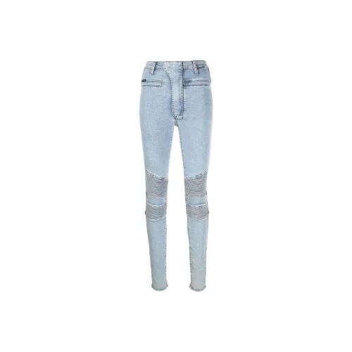 PHILIPP PLEIN Синие Женские Джинсы