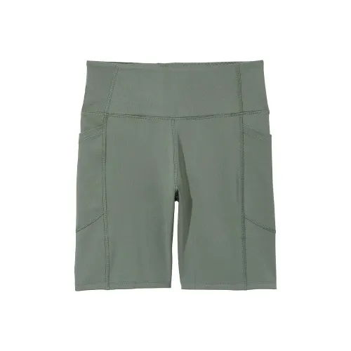 Victoria's Secret VS Essential HIGH RISE Карман 7' Велосипед Выцветший Шалфейный Повседневные шорты Женские Зеленый