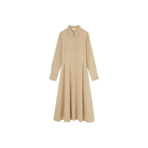 MOUSSY Женские Платья с Длинным Рукавом