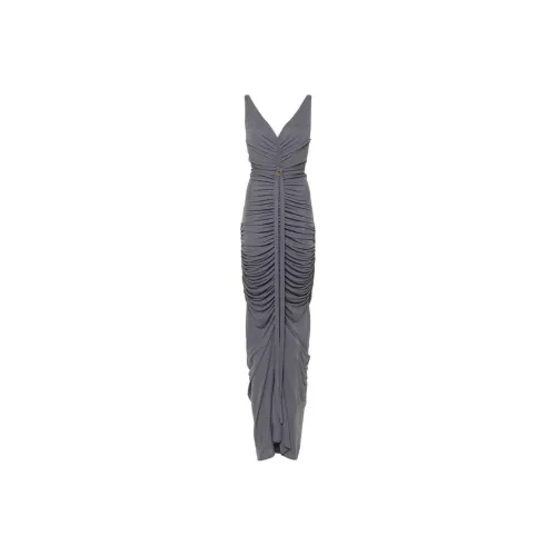Elisabetta Franchi Без рукавов Платье Женское Холодный Серый