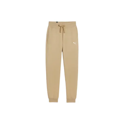 PUMA Вязаные спортивные брюки женские хаки
