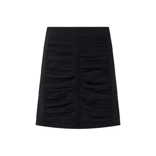 GANNI Черные Женские Повседневные Короткие Юбки