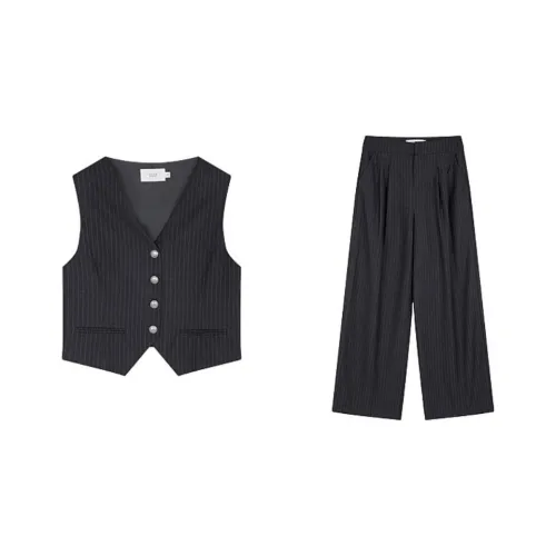 Mo Han Yi Mei Повседневный костюм женский темно-серый