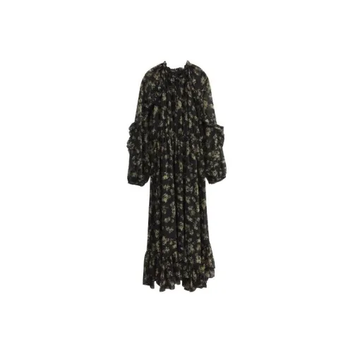MOUSSY Женские Платья с Длинным Рукавом
