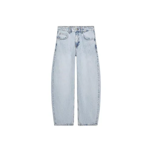 ZARA ZW Series Джинсы Женские Светло-Синий