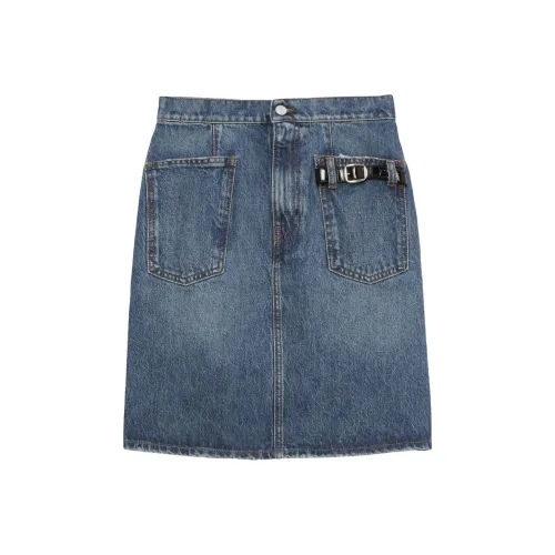 COPERNI Denim Long Skirt Women's Blue