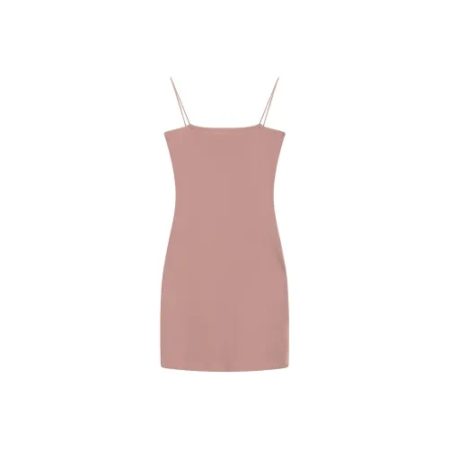 ETSE Slip Платье Женское Нюдово-розовый