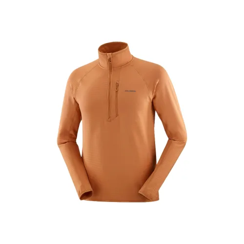 SALOMON ESSENTIAL LIGHTWARM Альпинизм Одежда Мужская Оранжевая