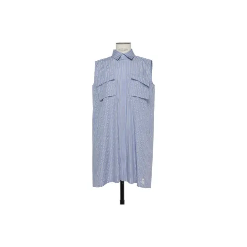 sacai Blue Женские Платья без рукавов