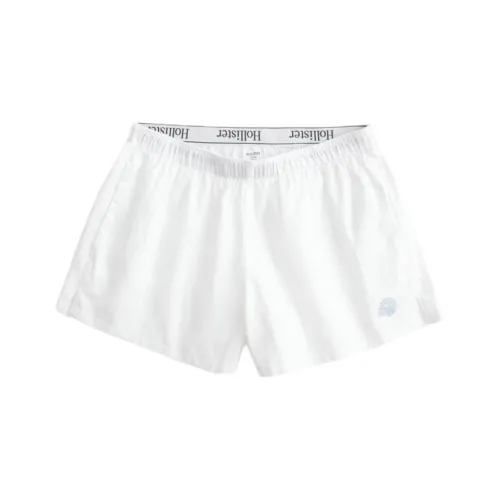 Hollister Белые Женские Повседневные Шорты