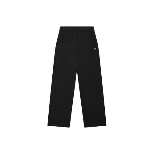 FILA Глубокий черный BK Женские Вязаные Тренировочные Брюки