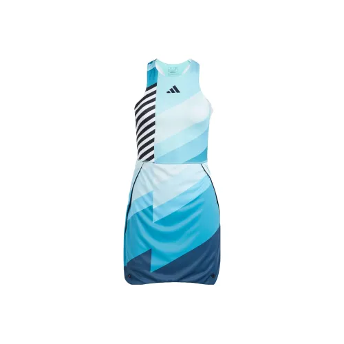 Adidas AEROREADY Blue Женские Платья без рукавов