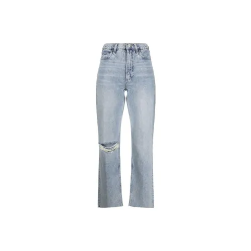 Рамка Светло-синий Женские Джинсы