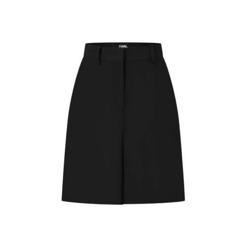Шорты KARL LAGERFELD Повседневные Женские Черные