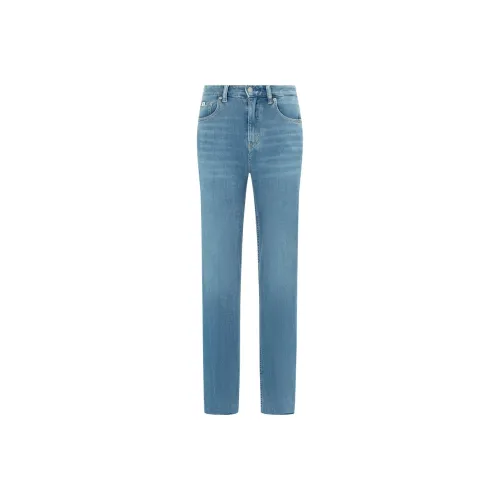 Calvin Klein Синие Женские Джинсы