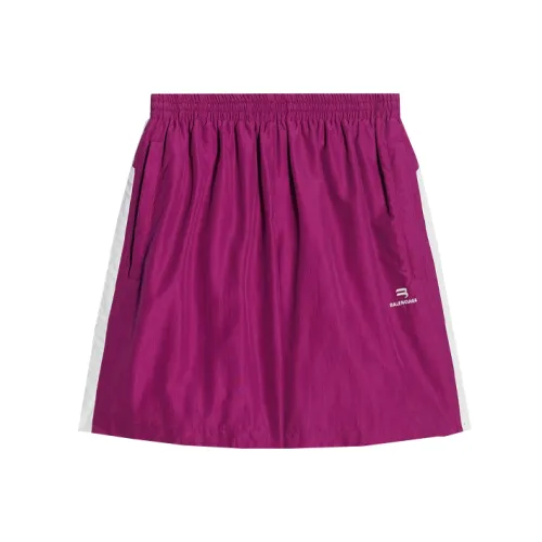 Balenciaga FW21 Повседневные короткие юбки Женские Фиолетовый