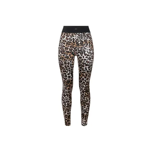 Elisabetta Franchi Leggings Женские Коричневый