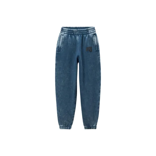 Alexander Wang SS24 Вязаные Спортивные Штаны Женские Ледяной Синий