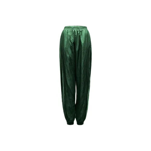 nike Sportswear Essentials Series Вязаные Тренировочные Штаны Женские Canyon Green