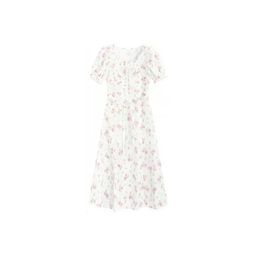 Garbege Короткий рукав Платье Женское