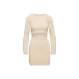 Вереск, льняное волокно, бежевый / Вереск, вереск, бежево-цветочный