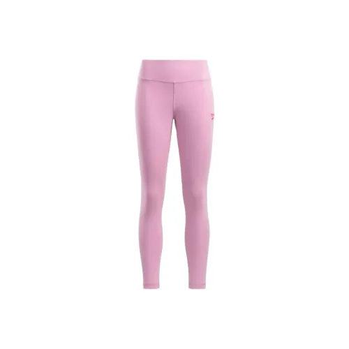 Reebok Identity Маленький логотип Леггинсы Женские Розовый Жасмин