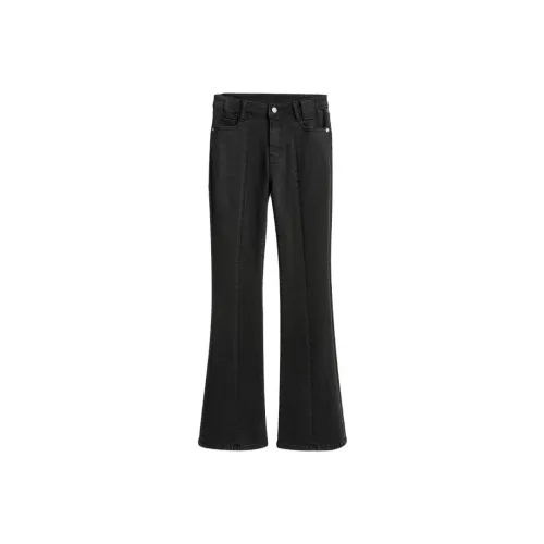 RANYUCHUN Черные Женские Джинсы