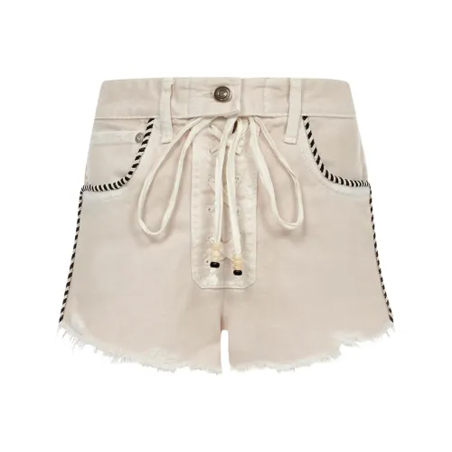 Alanui Повседневные шорты Женские Бежевые