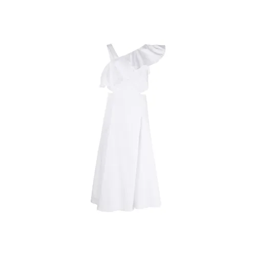 Veronica Beard Без рукавов Платье Женское Белое