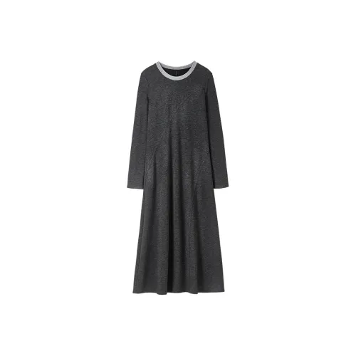 SENTUBILA Длинное платье с длинными рукавами женское