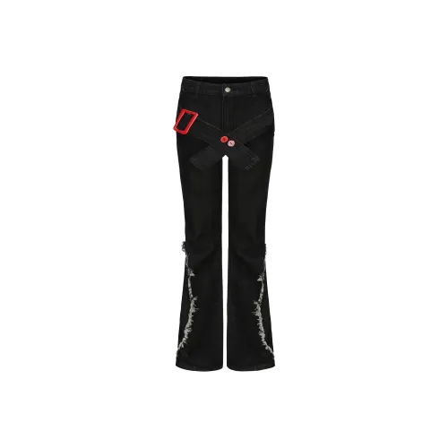 A11·N22 Черные Женские Джинсы