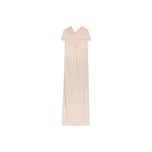 JIL SANDER Розовые Женские Короткие Платья с Рукавами