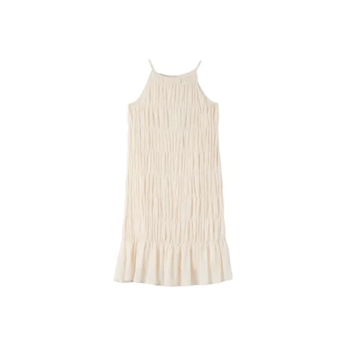 ONE PASS STUDIO Slip Платье Женское Светлый Абрикос