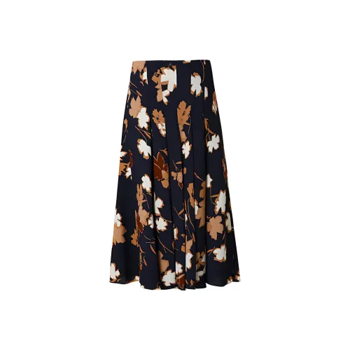 MaxMara Studio Платье-миди Женское Многоцветное