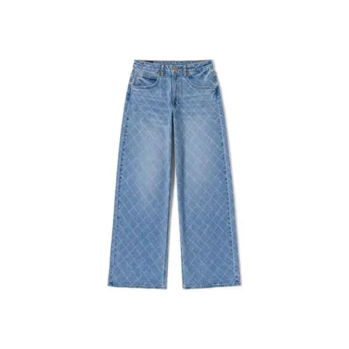 Lee FW23 Джинсы Женские Светло-Синий