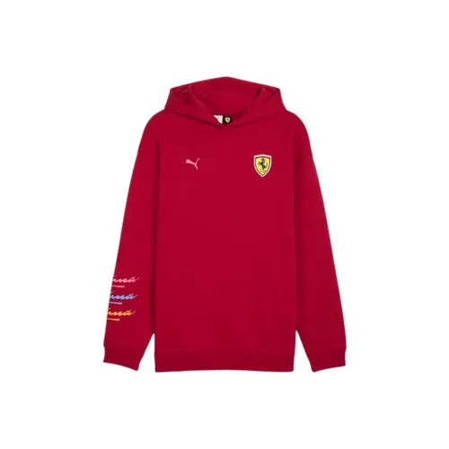 PUMA x FERRARI MIAMIgraphic Свитшот Унисекс Темно-красный