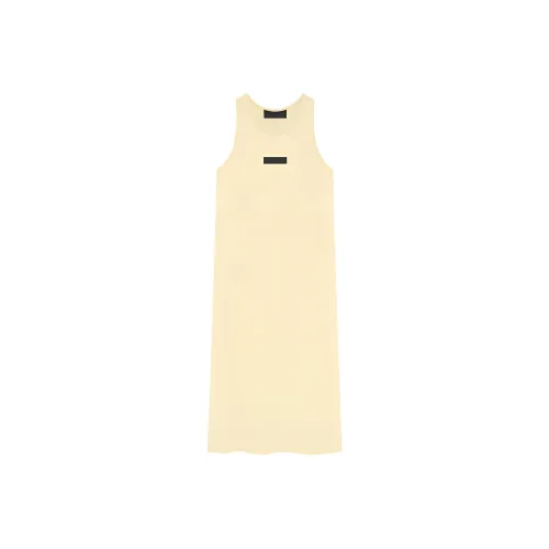 Fear of God Essentials SS24 WOMEN'S Tanktop Платье Без рукавов Платье Женское Садовый Желтый Садовый Желтый