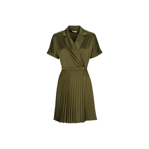 LIU·JO Короткий рукав Платье Женское Зеленое