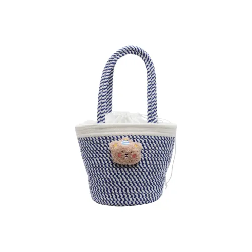 WXRX Chunky Пряжа Ткани вязаные Сумка-ведро Сумка Женские Многоцветный